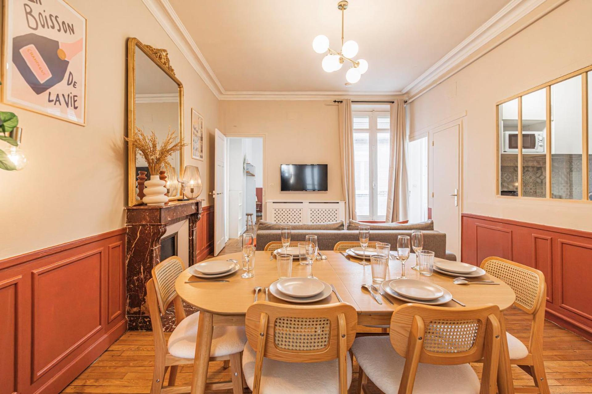 L'Haussmannien - Spacieux 4 Chambres - Centre - Gare Реймс Екстериор снимка